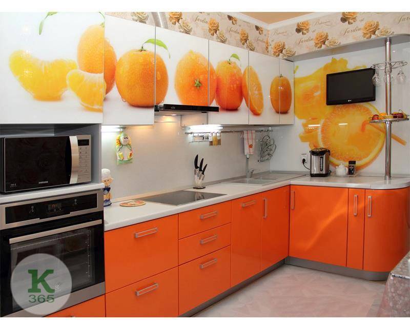 Оранжевая кухня Альфа артикул: 199712